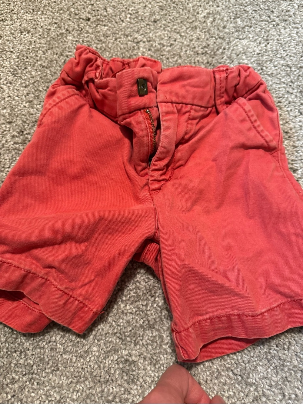GAP Kids Coral Drawstring-Style Shorts